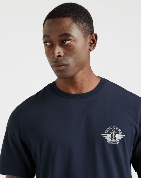 T-Shirt Logo bleu marine